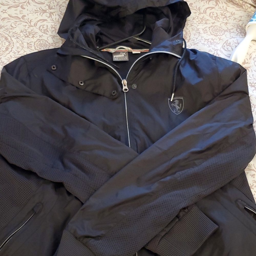 Puma x Ferrari wind breaker jacket